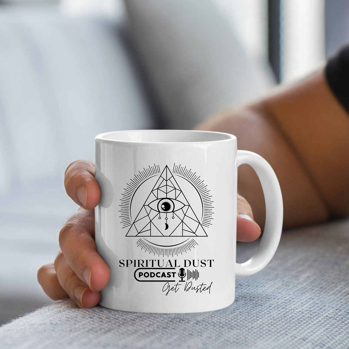 Spiritual Dust Logo 15 oz. Coffee Mug